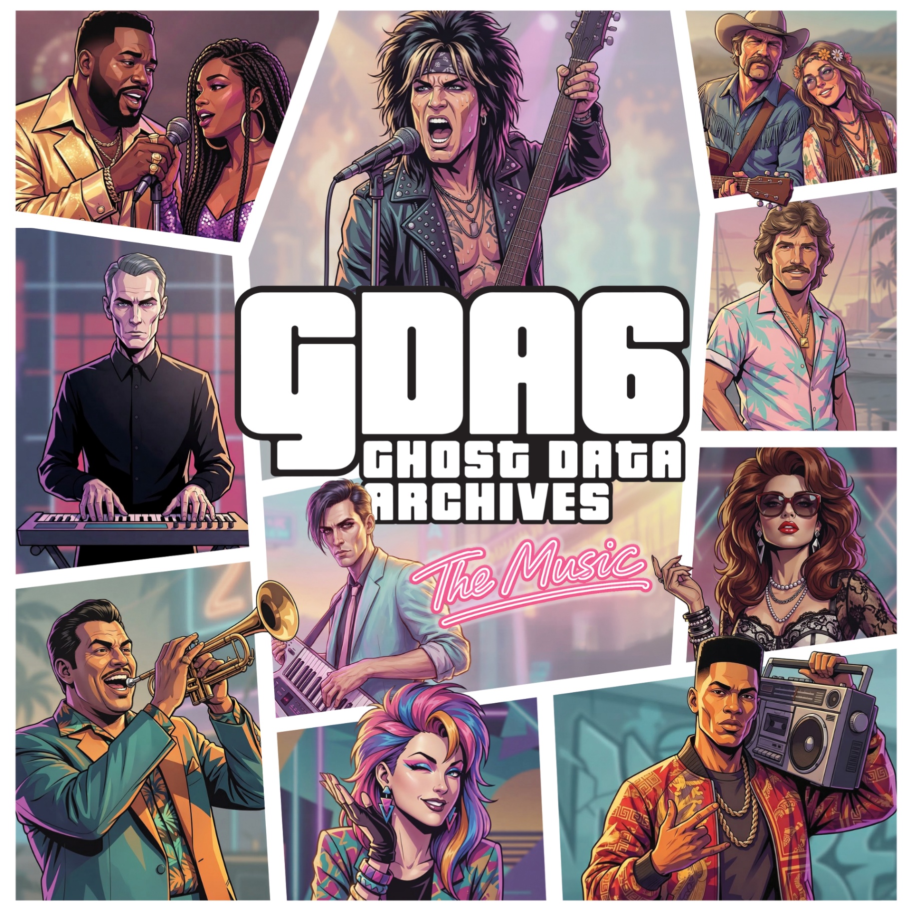 GDA6 - The Music cover